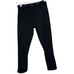 Terramar Kids Black Side Pocket Base Layer. Size Small.